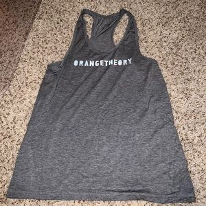 Orangetheory Grey Reflective Tank Top